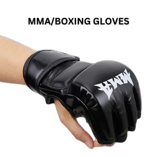 Boxing/MMA Half-Finger Gloves - when POWER meets convenience